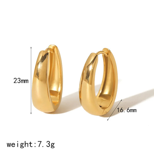 Oval Hoops