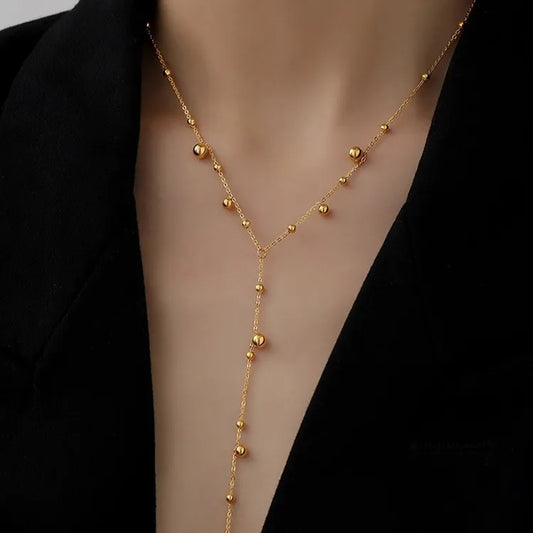Beads lariat
